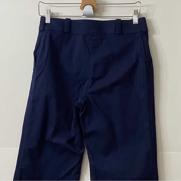 Tory Burch Navy Blue Wide Leg Pants 4 - Picture 5 of 7